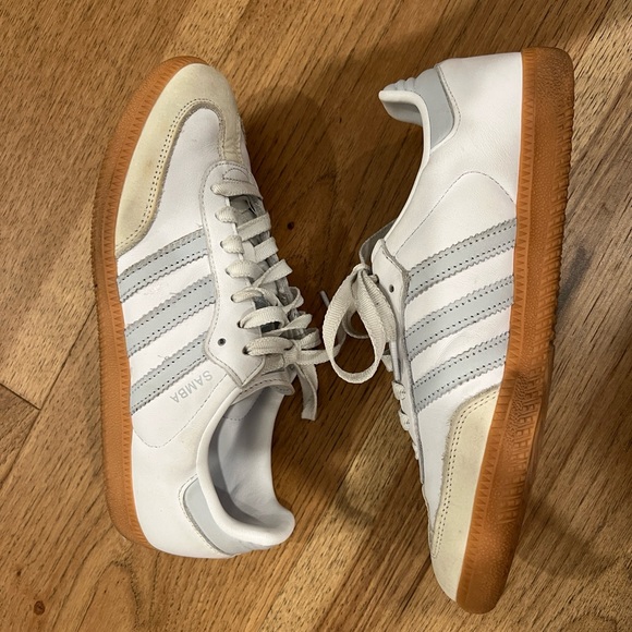 EUC Adidas Samba OG Women’s Halo Blue 7.5 - Picture 2 of 7